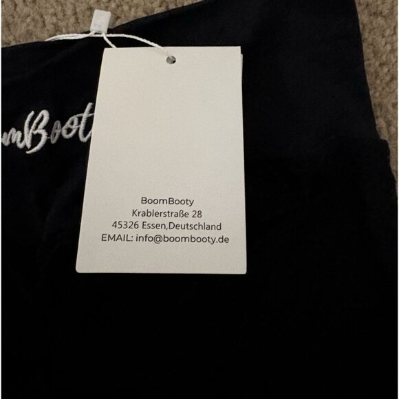 Boom Booty Anti Cellulite Black Leggings Womens Large New NWT - Picture 6 of 7